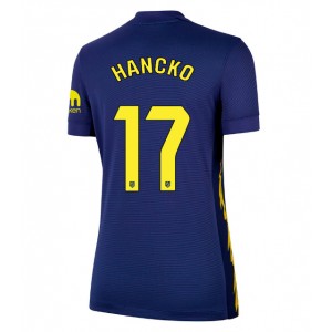 Fotbalové Dres Atletico Madrid David Hancko #17 Dámské Venkovní Oblečení 2025-26 Krátký Rukáv